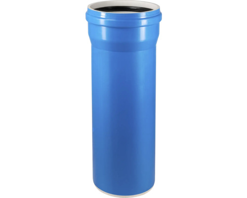 KG2000 SN16 Regenwasserrohr blau DN 400 mm L = 1000 mm Blaues Abwasserrohr aus Kunststoff