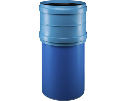 KG2000 SN16 Regenwasserrohr blau DN 630 mm L = 1000 mm Blaues Kunststoffrohr für Sanitäranwendungen