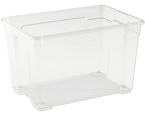 Kunststoffbox DIRK XL 60 l Transparent 380x350x570 mm