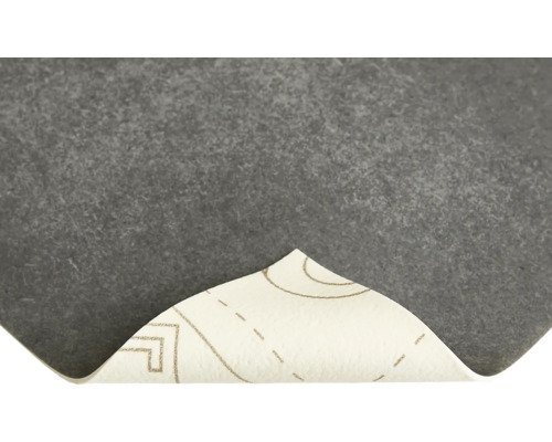 Teppichfliese mit Muster auf der Rückseite