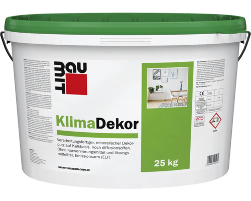 Baumit Pastöser KlimaDekor Kalkputz mit Kratzputzstruktur 1,5 mm weiß 25 kg