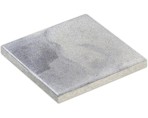 Beton Terrassenplatte iStone Basic weiß-schwarz 40 cm x 40 cm x 4 cm Betonplatte für den Außenbereich