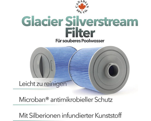 Glacier Silverstream Filter für Pools