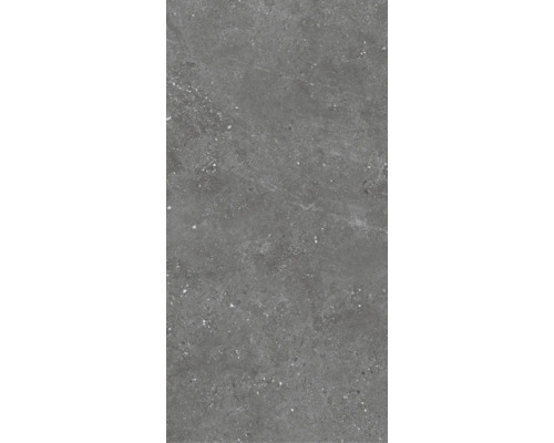 Feinsteinzeug Terrassenplatte Rock graphite rektifizierte Kante 120 x 60 x 2 cm