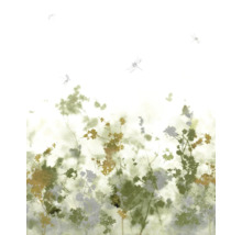 Illustration mit Pflanzen und Libellen