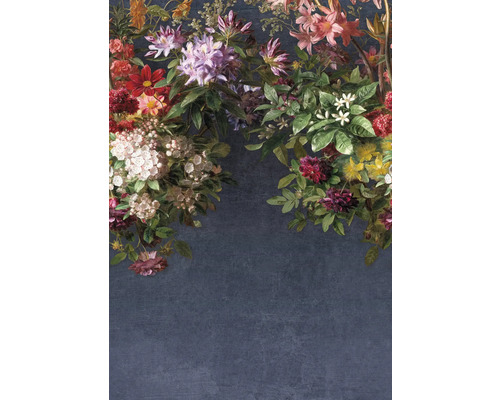Fototapete Vlies Digitaldruck 361001 Magic Walls Blüten blau 4-tlg. 212 x 300 cm