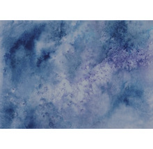 Abstraktes blaues Aquarellmuster