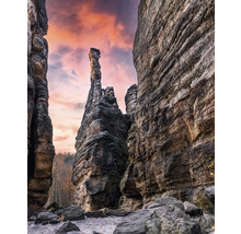 Felsformationen in einer Landschaft