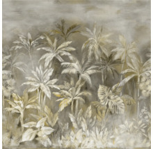 Fototapete Vlies Digitaldruck 364460 Magic Walls Palmen grau 5-tlg. 265 x 265 cm