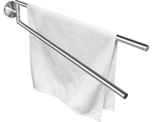 Handtuchhalter aus Metall mit Handtuch