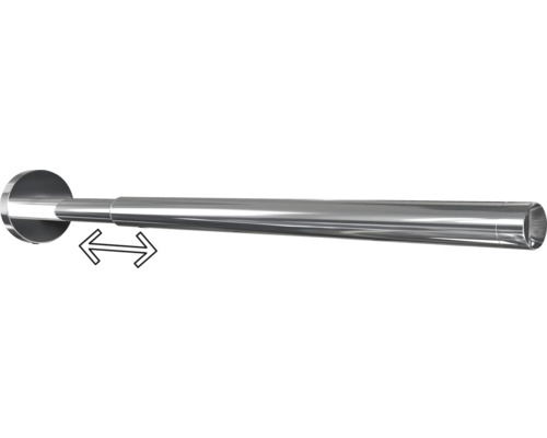 Ausziehbarer Duschvorhangstange aus Metall