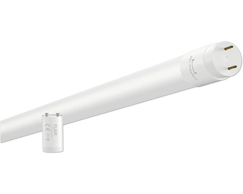 FLAIR LED Röhre T8 G13/22W(44W) 3400 lm 4000 K neutralweiß L 1500 mm mit LED Austausch-Starter FLAIR LED Röhre T8 G13/22W(44W) 3400 lm 4000 K neutralweiß L 1500 mm mit LED Austausch-Starter