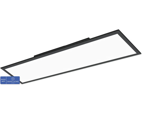 LED Smart Light Panel zigbee Bluetooth 33,5W 4150 lm CCT einstellbare weißtöne HxBxL 50x300x1200 mm schwarz - Kompatibel mit SMART HOME by hornbach