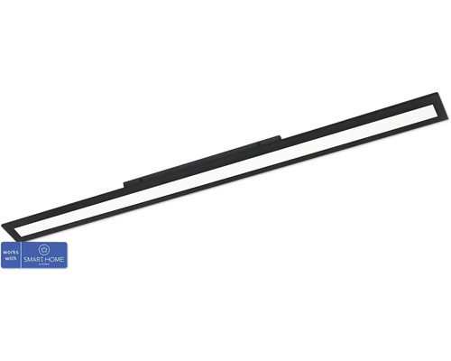 LED Smart Light Panel zigbee Bluetooth 33,5W 4150 lm CCT einstellbare weißtöne HxBxL 50x100x1200 mm schwarz - Kompatibel mit SMART HOME by hornbach