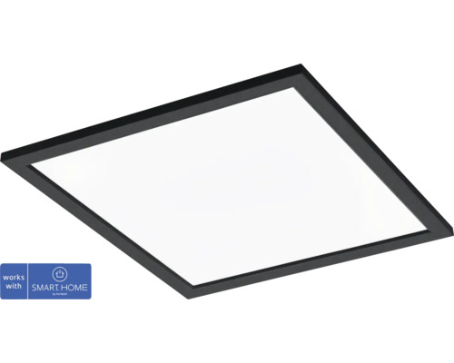 LED Smart Light Panel zigbee Bluetooth 21,5W 2500 lm CCT einstellbare weißtöne HxBxL 50x450x450 mm schwarz - Kompatibel mit SMART HOME by hornbach