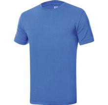 Blaues T-Shirt mit kurzen Ärmeln