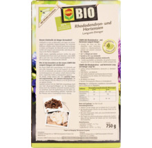 Rhododendrondünger Hortensiendünger COMPO BIO mit Schafwolle 100% natürliche Inhaltsstoffe 750 g Langzeit-Dünger auch für Azaleen und Moorbeetpflanzen