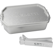 Aluminium Lunchbox mit Deckel und Griff