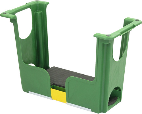Trittstufe aus Kunststoff mit Griffen für Gartenarbeiten