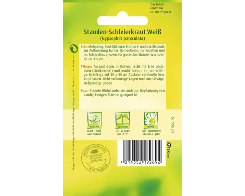 Verpackung Stauden-Schleierkraut weiß