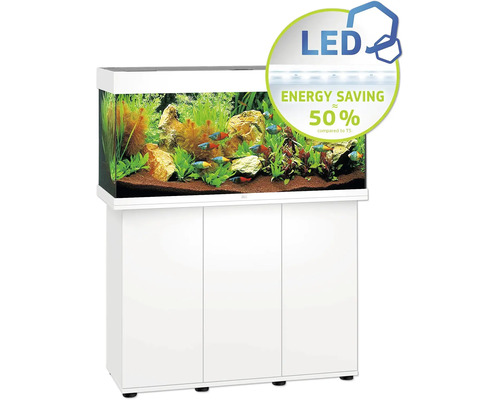 Komplett Aquarium mit Unterschrank und LED-Beleuchtung