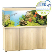 Aquarium mit Unterschrank und LED-Beleuchtung