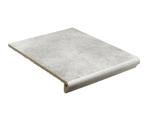 Steinzeug Florentinerstufe Capra hellgrau 24,5 x 32 cm Steinzeug Florentinerstufe Capra hellgrau 24,5 x 32 cm