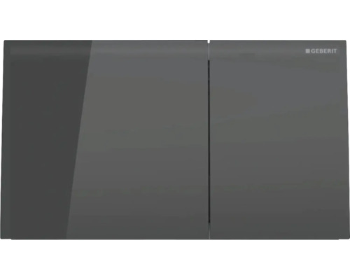 Betätigungsplatte GEBERIT Sigma 70 Platte schwarz glänzend / Taster schwarz glänzend 115.622.SJ.1