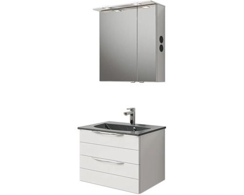Badezimmer Waschtischkombination mit Spiegelschrank