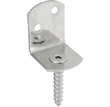 Flechtzaunhalter 30x38x2 mm Edelstahl V2A 1 Stück-thumb-0
