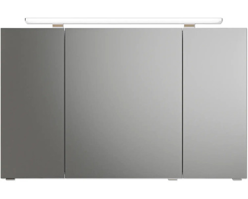 Spiegelschrank mit drei Türen und Beleuchtung