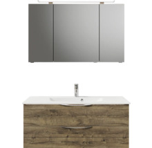 Waschtisch mit Spiegelschrank und Unterschrank
