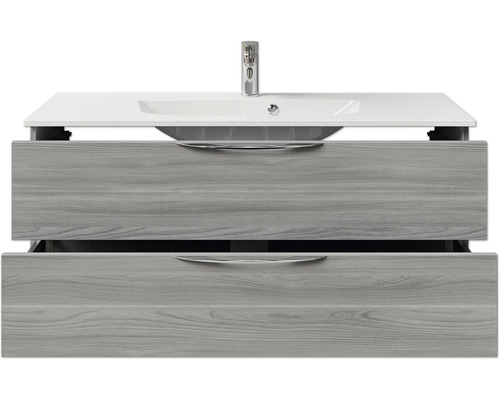 Waschtischunterschrank mit zwei Schubladen und Waschbecken
