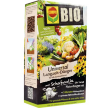 Universal Langzeitdünger COMPO BIO mit Schafwolle 100% natürliche Inhaltsstoffe 2 kg, für alle Gartenpflanzen, 5 Monate Langzeitwirkung-thumb-1