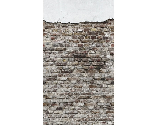 Fototapete Vlies 38333-1 The Wall Ziegel und Putz 3-tlg. 159 x 280 cm