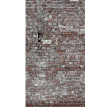 Beschädigte Backsteinmauer für den Innen- und Außenbereich