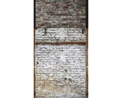 Fototapete Vlies 38350-1 The Wall Steinmauer rustikal 3D 3-tlg. 159 x 280 cm