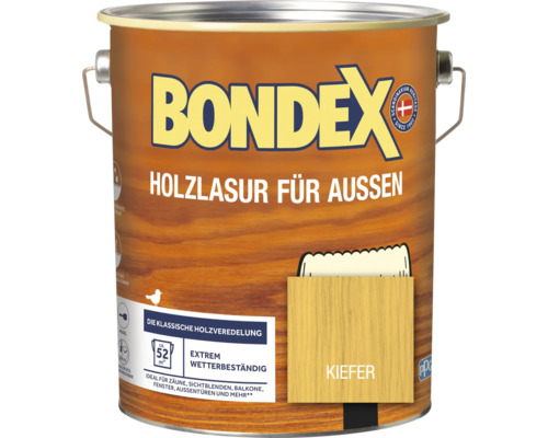 BONDEX Holzlasur kiefer 4,0 l-0