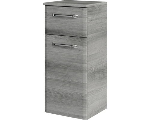 Hochschrank mit zwei Schubladen für Badezimmer