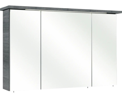Spiegelschrank mit drei Türen und Beleuchtung