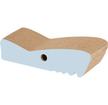 Katzenkratzbrett aus Pappe