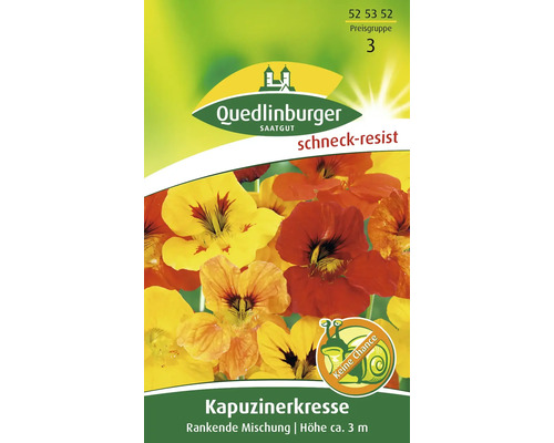 Kapuzinerkresse 'Rankende Mischung' Quedlinburger Blumensamen