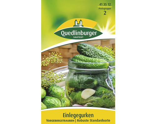 Einlegegurke 'Vorgebirgstrauben' Quedlinburger Gemüsesamen