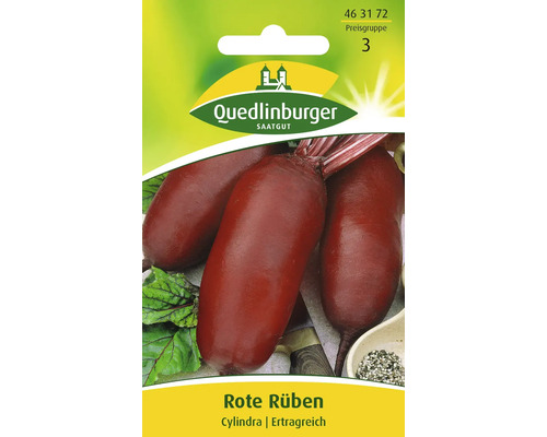 Rote Rübe 'Cylindra' Quedlinburger Gemüsesamen