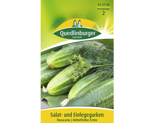 Einlegegurke 'Delikateß' Quedlinburger Gemüsesamen