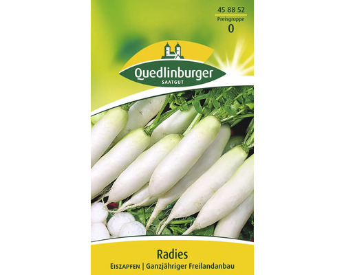 Radieschen 'Eiszapfen' Quedlinburger Gemüsesamen