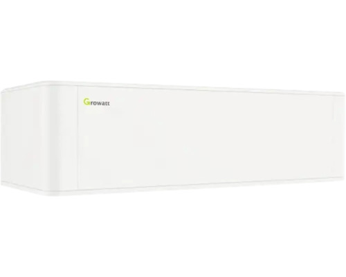 Growatt Logo auf einem Stromspeicher
