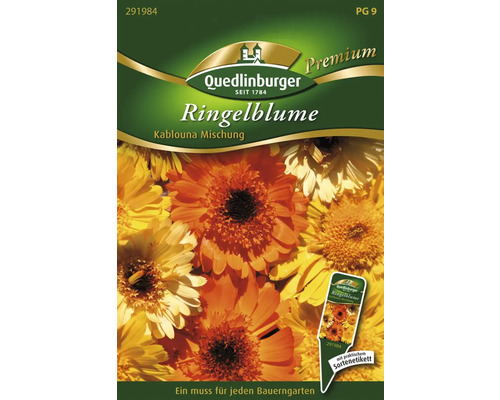 Ringelblumen Samen ‚Sunset Mischung‘ – Orange, Apricot, Gelb, Saatgut Für Ca. 80 Pflanzen