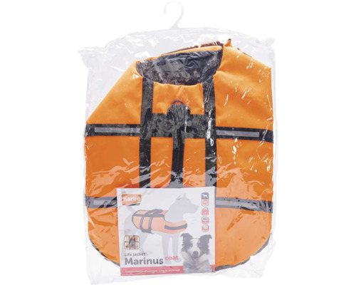 Hundeschwimmweste in Verpackung