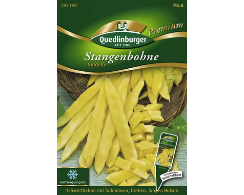 Stangenbohnen Goldelfe Quedlinburger Samenfestes Saatgut Gemüsesamen